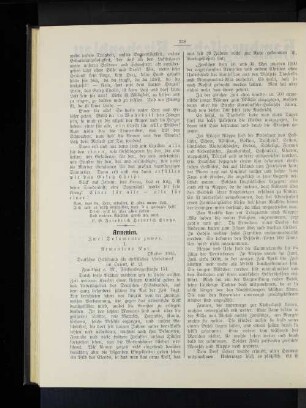 Armenien. Zwei Dokumente zuvor. I. Armeniens Not. Oktober 1915.