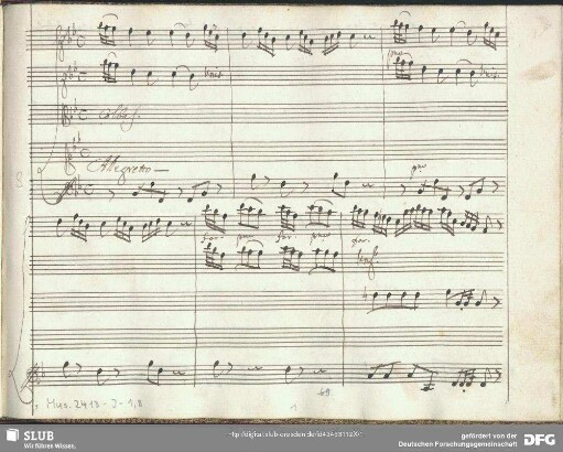 Cara madre io ti conosco - Mus.2413-J-1,8 : S, strings, bc
