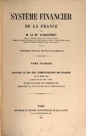 Système financier de la France, 1