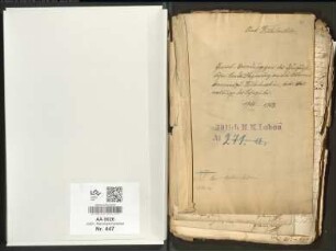 General-Verordnungen der Regierung an die Mannkammer, betreffend Verwaltung der Lehengüter, 1751-1782.