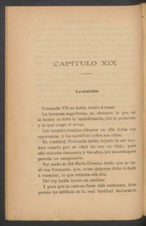 Capítulo XIX - La traición.