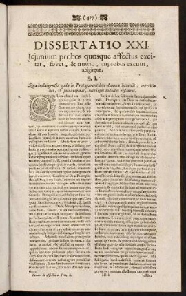 427-450, Dissertatio XXI.