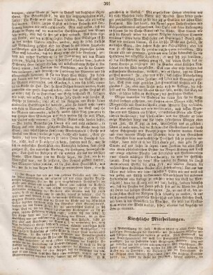 391-392 Kirchliche Mittheilungen