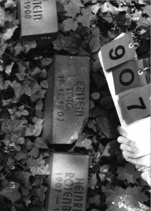 Grabstein 907 [Hahn S. 237 Grab-Nr. 1258]