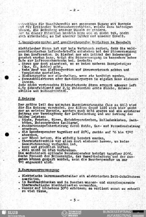 Ratschläge für Umweltbewußte