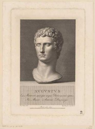 Bildnis Augustus, römischer Kaiser