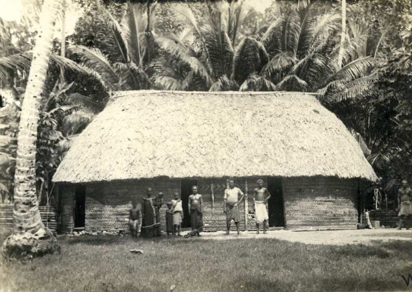 "La maison d'un professeur de Samoa - Waira."