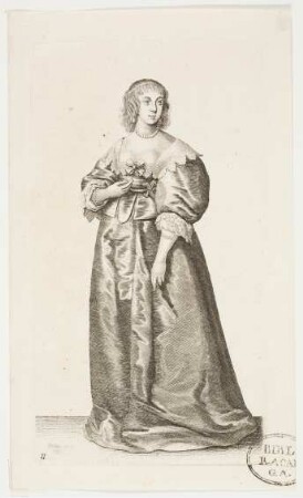 Die Dame mit Perlenarmbändern