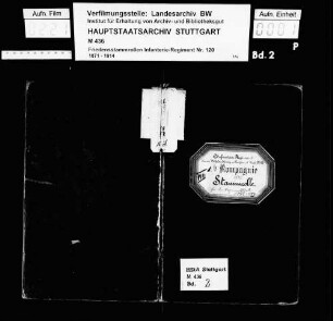 Regimentsmusik (1. Kompanie) 1865-1889