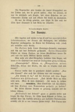 Dreiunddreißigstes Kapitel. Der Vampyr