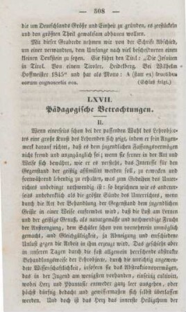 508-517 Pädagogische Betrachtungen