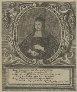 Bildnis des Iohannes Reinhardus