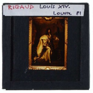 Rigaud, Portrait von Louis XIV