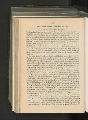 Master-Builders of Greater Britian. XXIII.-Sir Alexander Mackenzie.
