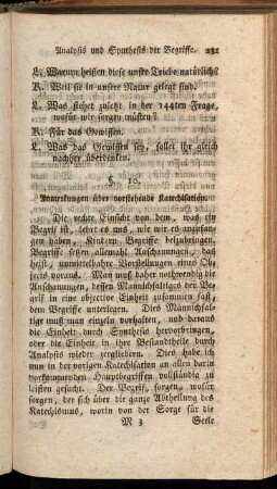 §. 10. Anmerkungen über vorstehende Katechisation.