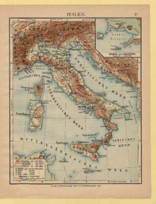 Italien, Neapel und Umgebung