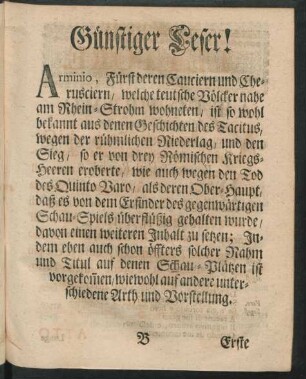 Günstiger Leser!