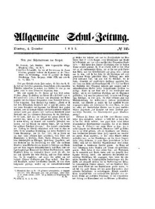 Von zwei Schulmännern der Vorzeit