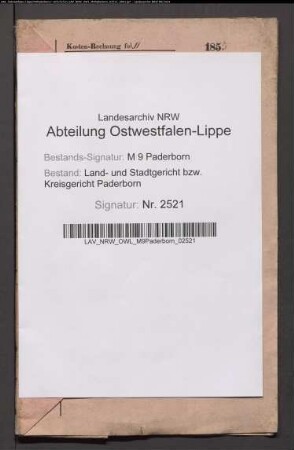 Erblasser: Knoche, Therese: