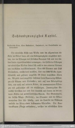 Sechsundzwanzigstes Kapitel