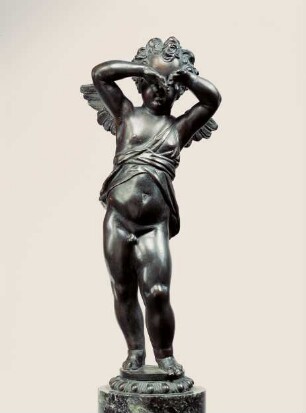 Weinender Putto