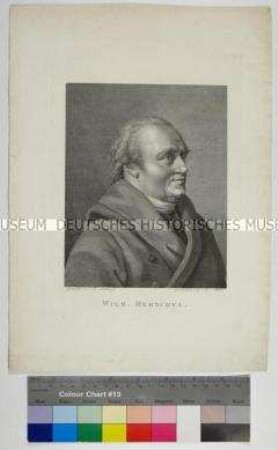 Porträt des Gelehrten Friedrich Wilhelm Herschel