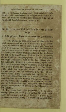 1. Gebirgskunde; Kunde der Erdrinde und Erdoberfläche
