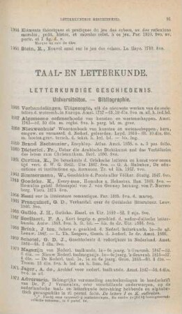 Taal- en letterkunde