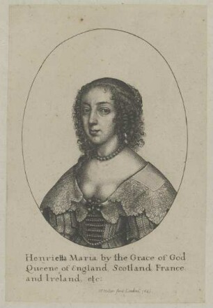 Bildnis der Königin Henrietta Maria von England