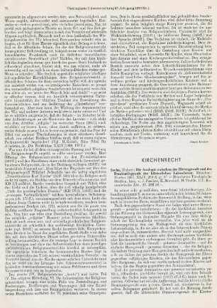 Kirchenrecht