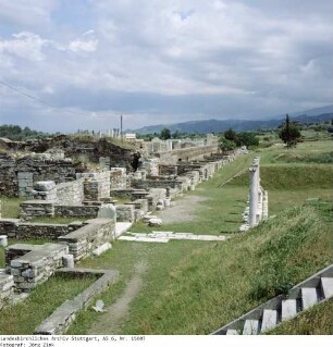 Türkei: Sardes, Ladenstraße