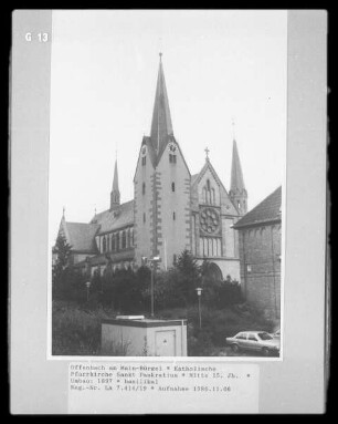 Katholische Pfarrkirche Sankt Pankratius
