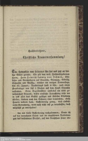Leichenpredigt