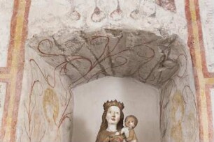 Salvator Mundi und Szenen aus der Passion Christi — Nischenbemalung
