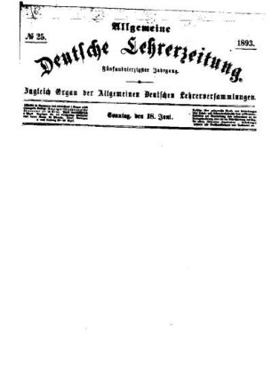 Stenographischer Bericht über die Verhandlungen der (30.) Allgemeinen Deutschen Lehrerversammlung in Leipzig : (Fortsetzung.)