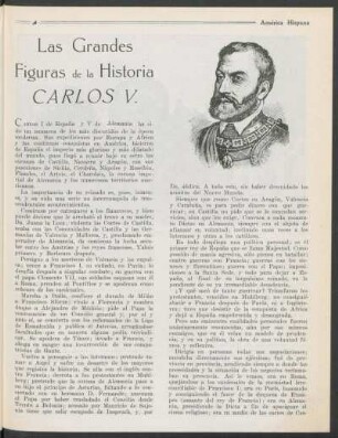 Las grandes figuras de la Historia - Carlos V.