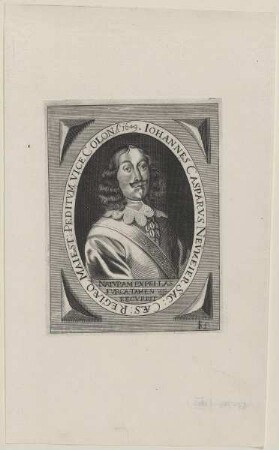 Bildnis des Iohannes Casparus Nevmeier