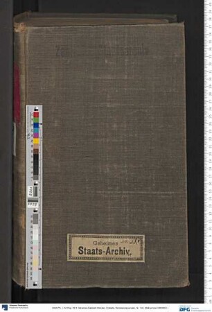 Kabinettsorders vom 24. März 1806 - 13. September 1806 (Abschriften)