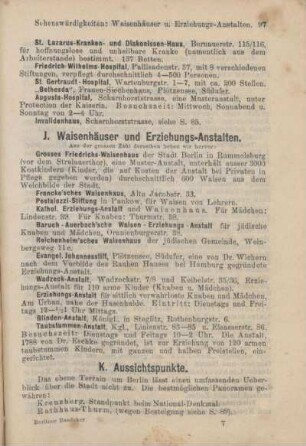 J. Waisenhäuser und Erziehungs-Anstalten