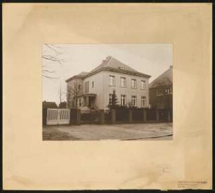 Einfamilienhaus: Perspektivische Ansicht