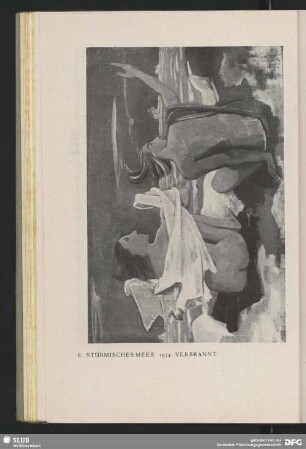 Stürmisches Meer (Bild 1943 verbrannt)