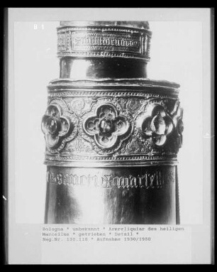 Armreliquiar des heiligen Marcellus