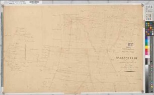 Rorup (Dülmen), Teilung des Bakenfeldes, Bl.2 Brouillonkarte