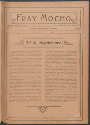 20 de Septiembre