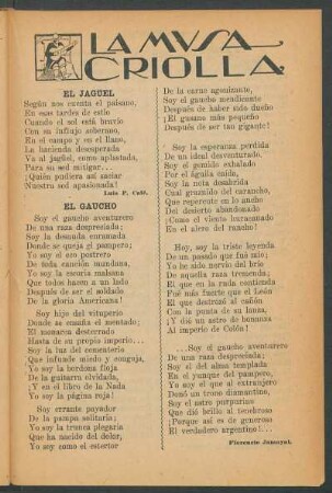 La musa criolla