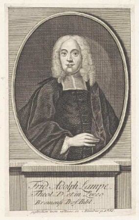 Bildnis des Frid. Adolph Lampe