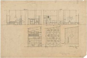 Döllgast, Hans; München; Hindelang Imperial - Grundriss; Wandansichten; Untersichten