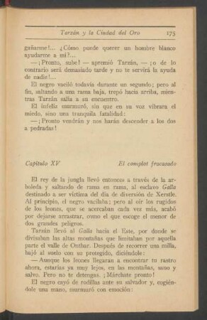 Capítulo XV - El complot fracasado