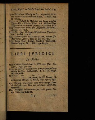 105-120, Libri Juridici.