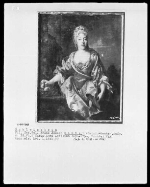 Maria Anna Karolina, Tochter des bayerischen Kurfürsten Max Emanuel